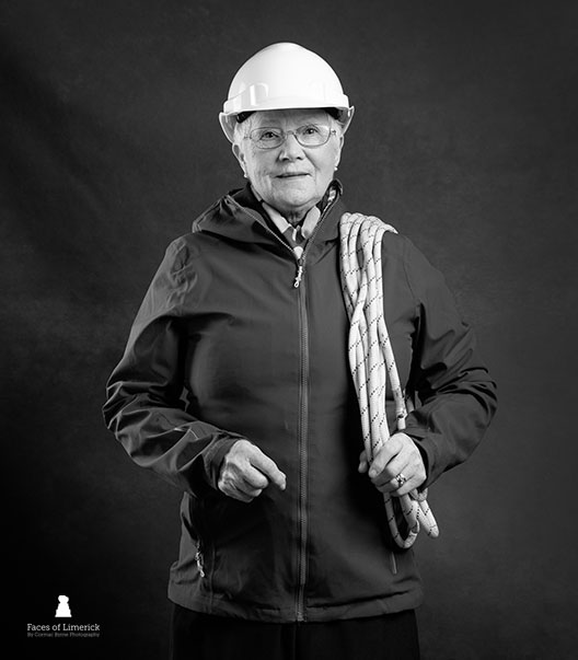 
Starting out as a secretary, Angela went on to break barriers as Ireland’s first female steeplejack, founding Collins Steeplejacks and building it into an international business alongside her husband John. Her trailblazing work earned her honours including Ireland’s first Veuve Clicquot Business Woman of the Year and a Bowmaker Award for Irish Industry. Today, her legacy lives on through their children and the same brave steeplejacks who helped her reach new heights.

